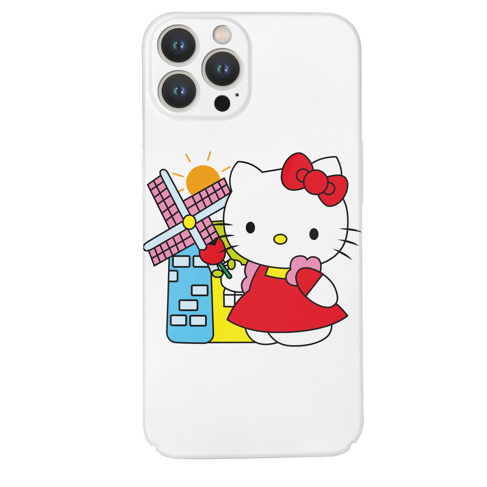 （画像用） Hello Kitty ハローキティ 【iPhone 14シリーズ対応】ハードケース